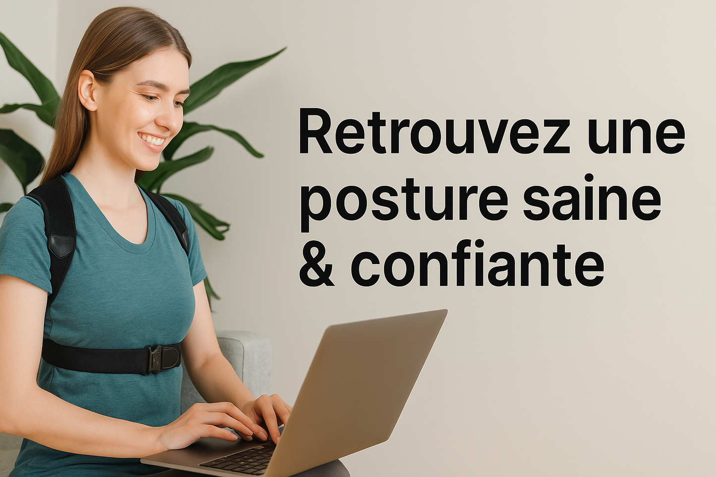 Correcteur de Posture Premium™ – Soulage le Dos et Redresse en 2 Semaines