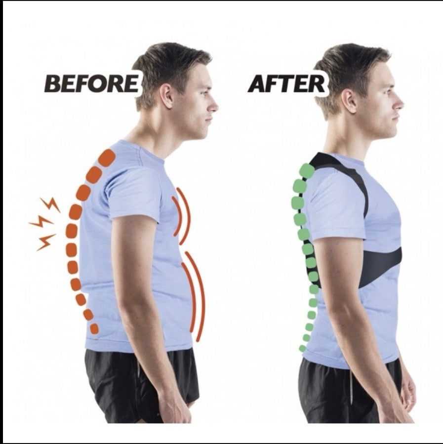 Correcteur de Posture Premium™ – Soulage le Dos et Redresse en 2 Semaines